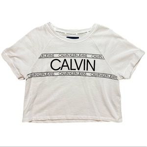Calvin Klein Crop Tee